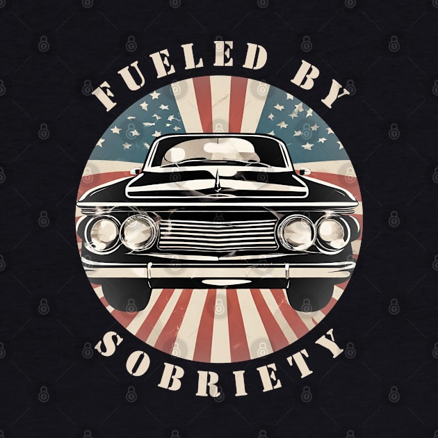 Classic American Car Fueled By Sobriety by SOS@ddicted